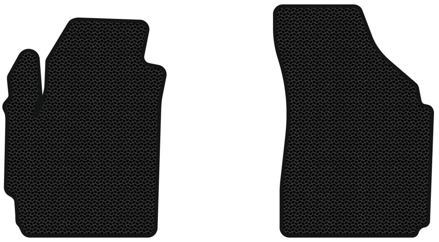 EVA килимки в салон авто передні EVAtech для Matiz Daewoo 1997-2015 1 покоління Htb EU DO351AV2KBB - Фото 1