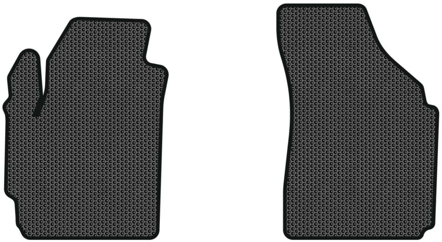 EVA килимки в салон авто передні EVAtech для Matiz Daewoo 1997-2015 1 покоління Htb EU DO351AV2SBB - Фото 1