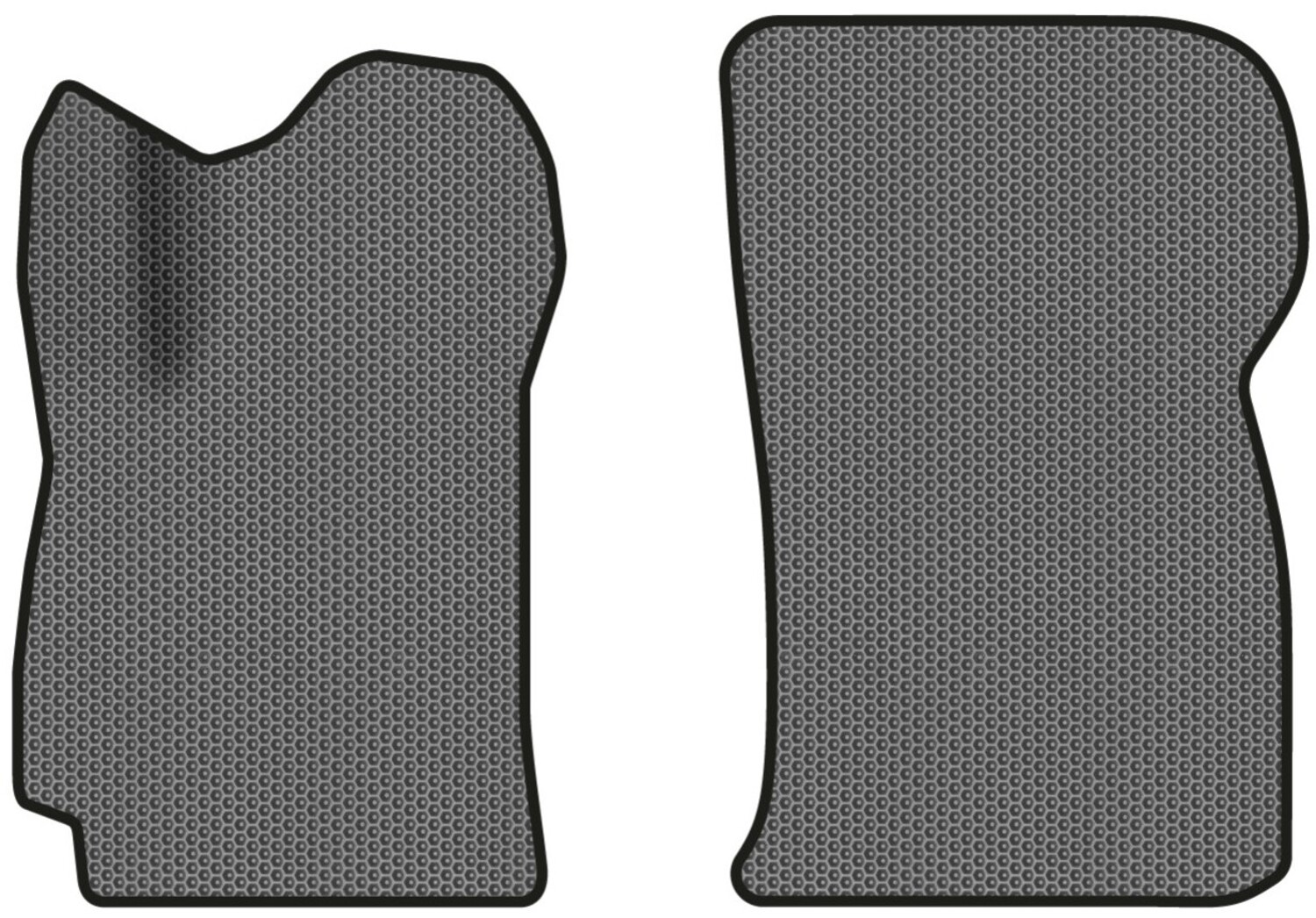 EVA килимки в салон авто передні EVAtech для Lanos Daewoo 1998-2017 1 покоління Sedan EU DO3813AD2SGB - Фото 1