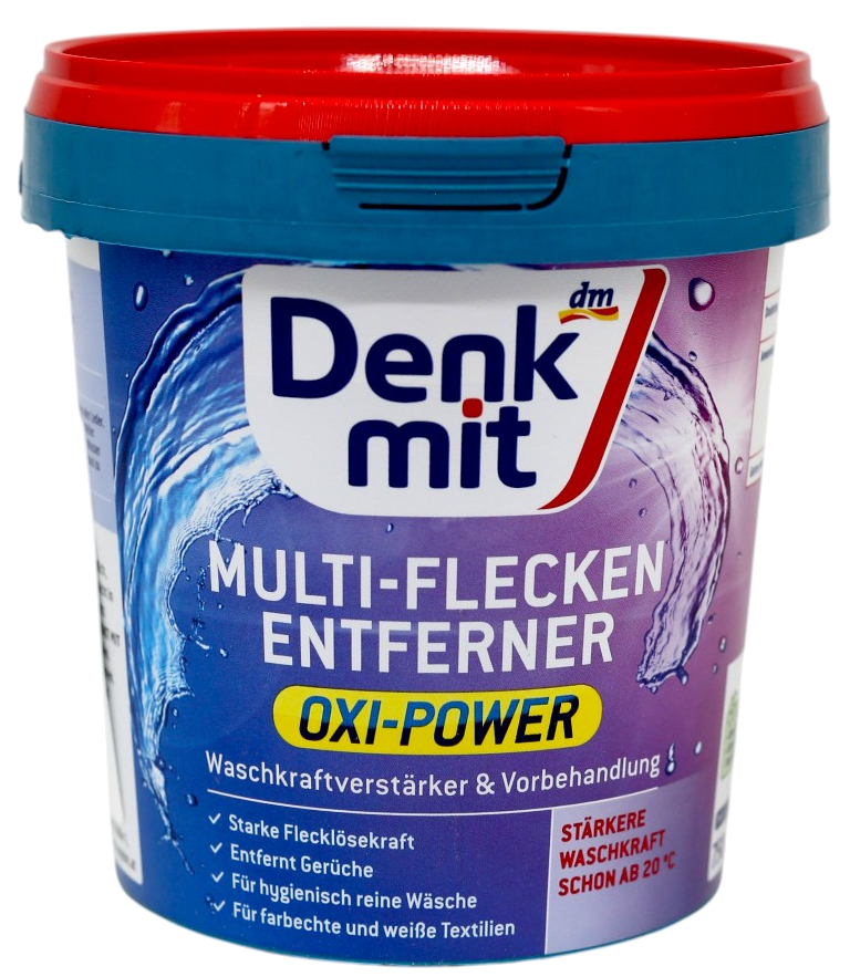 Средство для удаления пятен Denkmit Oxi Power 750 г (DPWOP750) - Фото 1