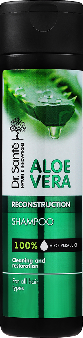 Шампунь жіночий Dr. Sante Aloe Vera 1 л реконструкція (4823015935343) - Фото 1