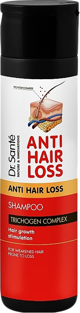 Шампунь жіночий Dr. Sante Anti Hair Loss 250 мл (4823015936593) - Фото 1