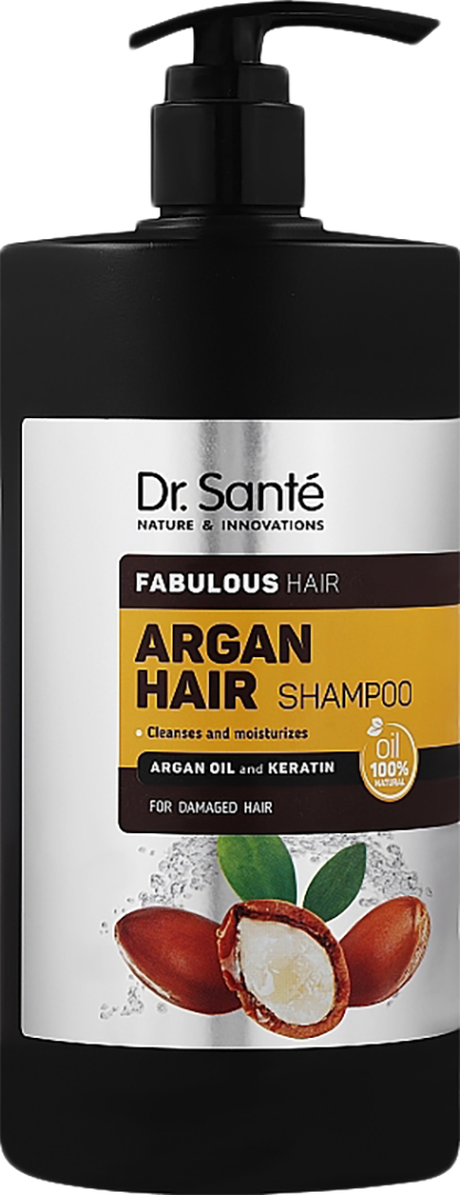 Шампунь жіночий Dr. Sante Argan Hair 1 л (4823015935336) - Фото 1