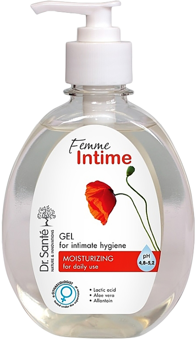 Гель для інтимної гігієни Dr. Sante Femme Intime 230 мл зволожуючий (4823015922916) - Фото 1