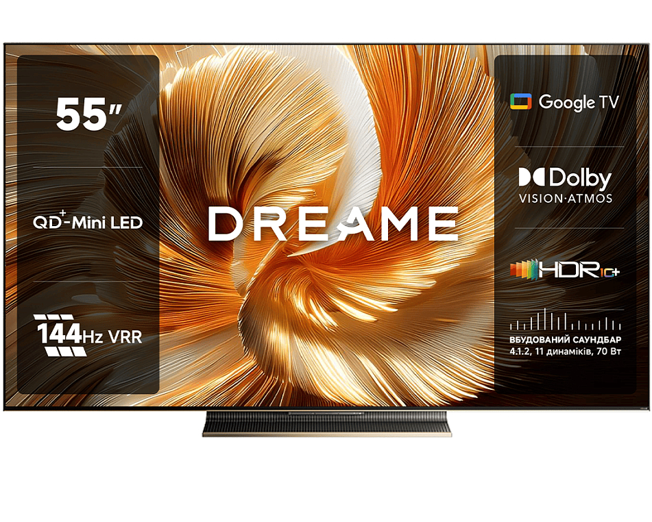 Телевізор Dreame Aura Mini LED 4K 55S100