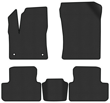 EVA килимки в салон авто EVAtech для 7 Crossback E-Tense DS 2018 1 покоління SUV EU DS42269C5AV2RBB - Фото 1