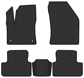 EVA килимки в салон авто EVAtech для 7 Crossback E-Tense DS 2018 1 покоління SUV EU DS42269CV5AV2RBB - Фото 1