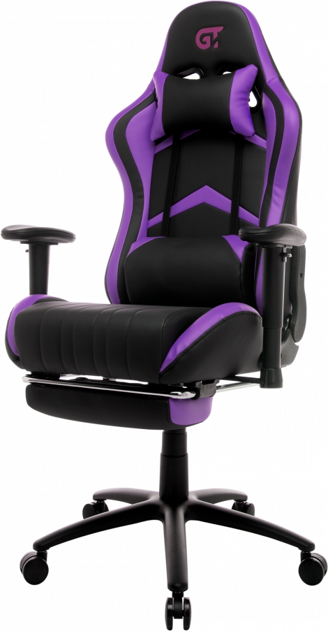 Крісло для геймерів GT Racer X-2534-F Black/Violet - Фото 1