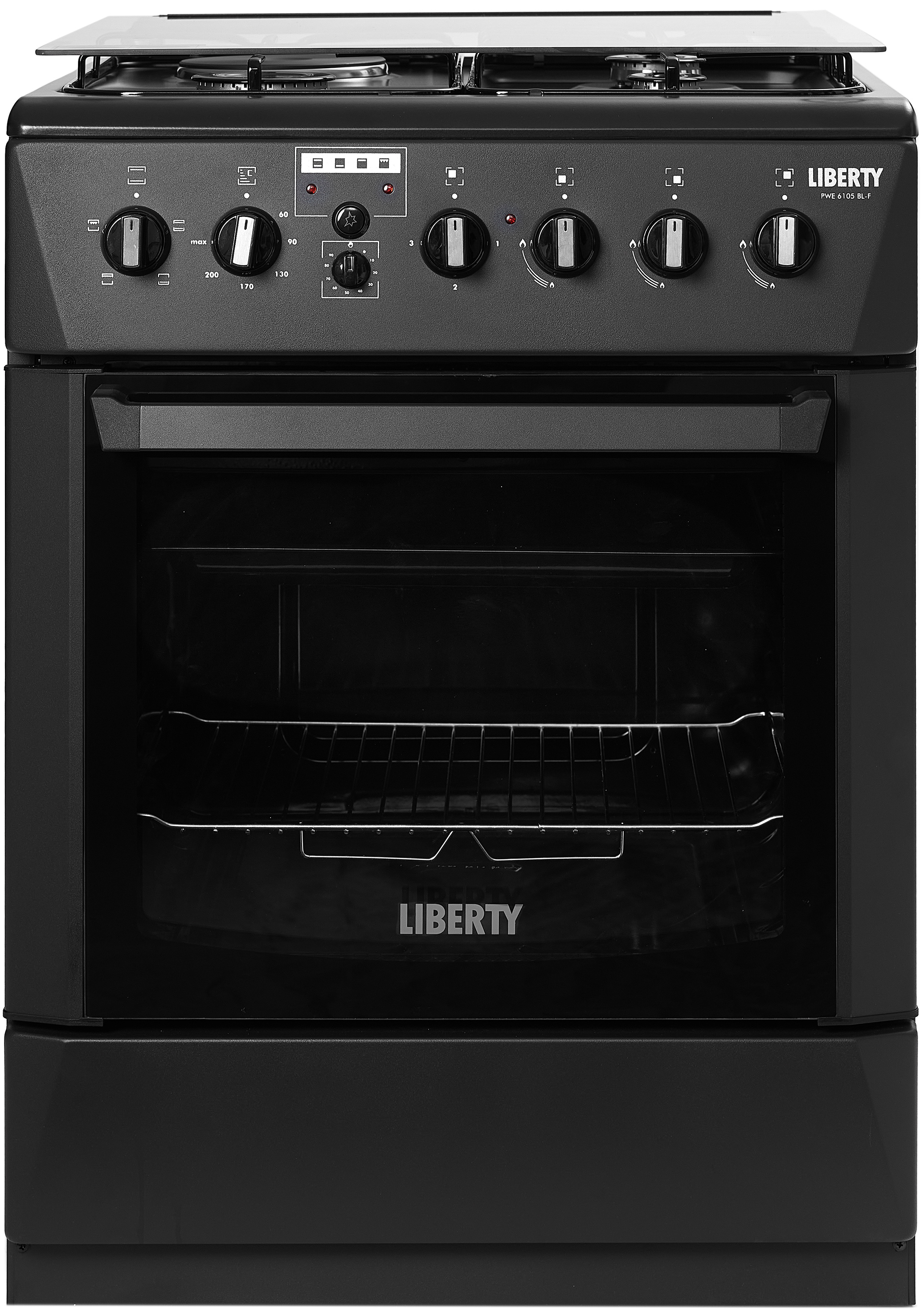 Плита газова Liberty PWE 6105 BL-F - Фото 1