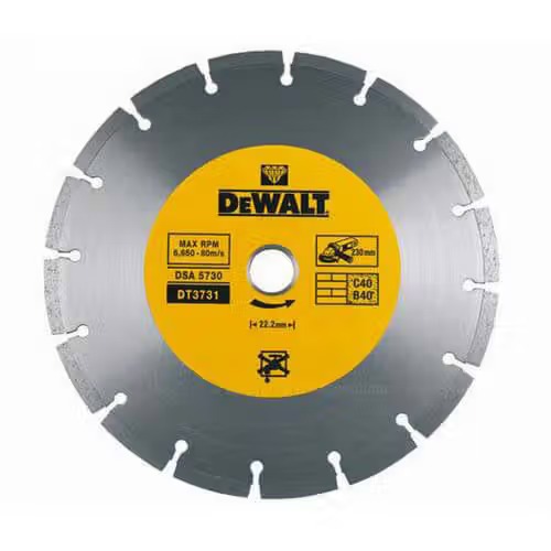 Диск алмазный DeWALT HIGH PERFORMANCE 125х2.2х22.2 мм (DT3711) - Фото 1