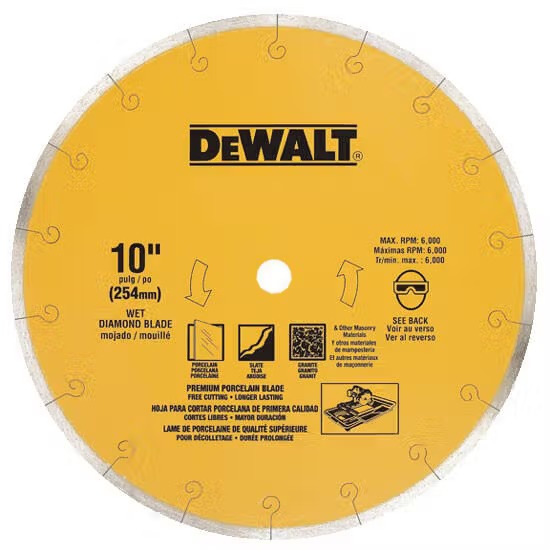 Диск алмазный DeWALT 250х1.6х25.4 мм (DT3734) - Фото 1