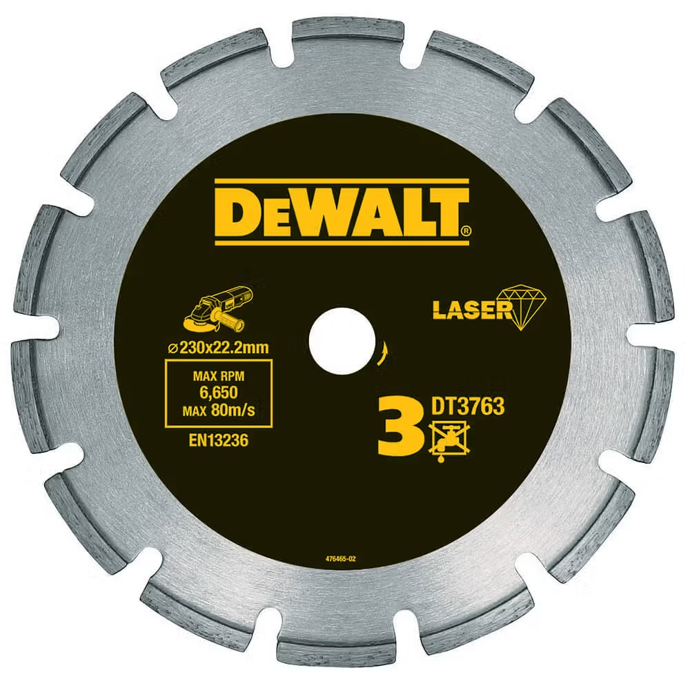 Диск алмазный DeWALT 125x2х22.2 мм (DT3761) - Фото 1