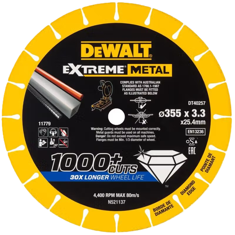 Диск алмазный DeWALT 355 мм (DT40257) - Фото 1