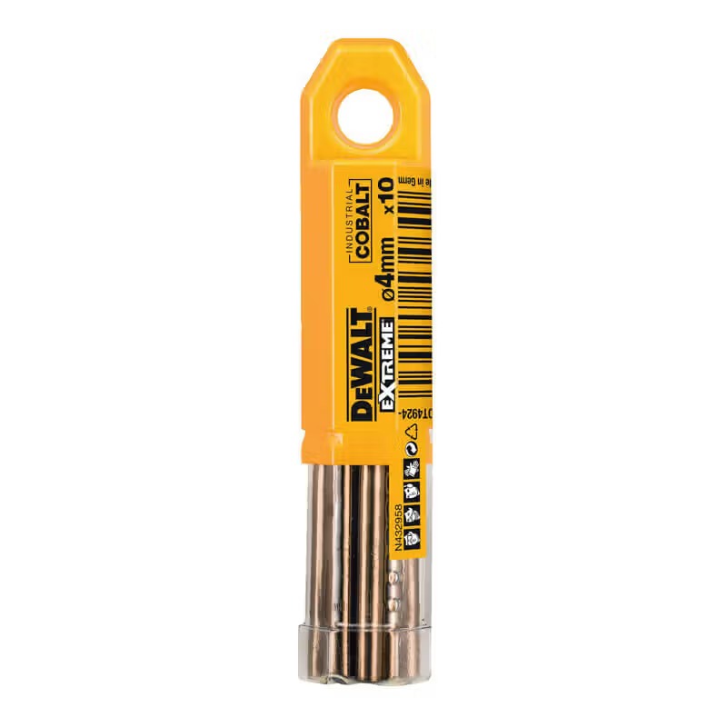 Сверло DeWALT EXTREME INDUSTRIAL COBALT HSS-CO 10 шт. (DT4924) - Фото 1