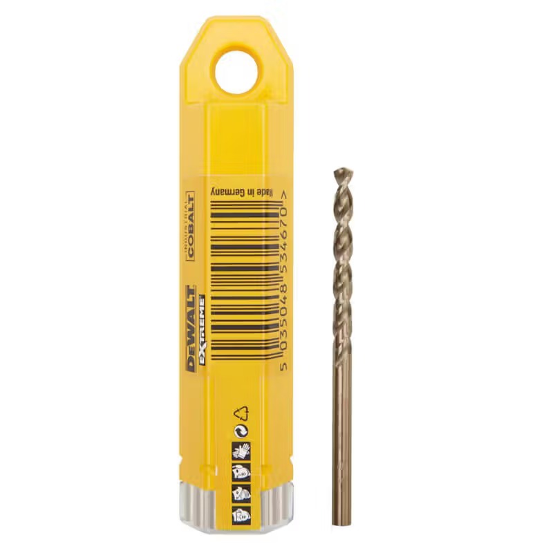 Сверло DeWALT EXTREME INDUSTRIAL COBALT HSS-CO 10 шт. (DT4929) - Фото 1
