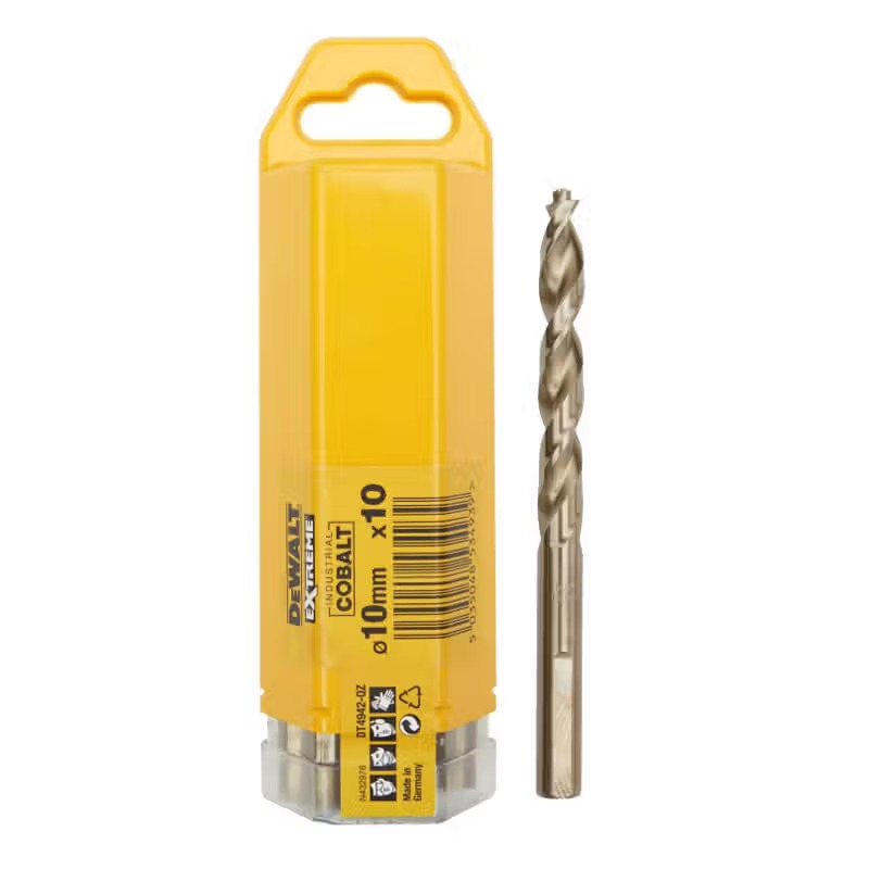 Сверло DeWALT EXTREME INDUSTRIAL COBALT HSS-CO 10 шт. (DT4942) - Фото 1