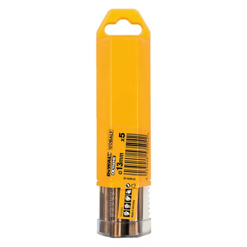Сверло DeWALT EXTREME INDUSTRIAL COBALT HSS-CO 5 шт. (DT4949) - Фото 1