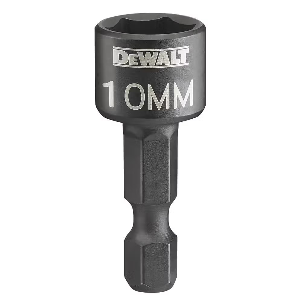 Торцевая головка DeWALT EXTREME Impact 1/4"х10 мм (DT7463) - Фото 1
