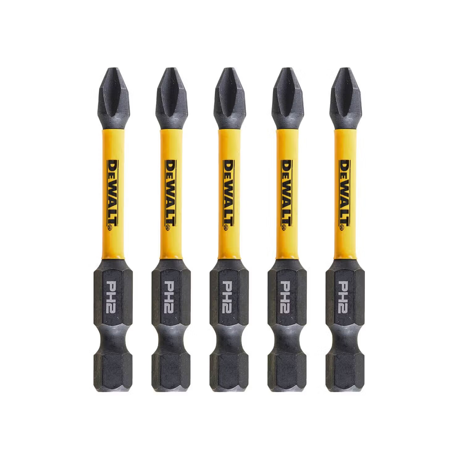 Набор бит для отвертки DeWALT IMPACT TORSION EXTREME 5 шт. (DT7998T) - Фото 1