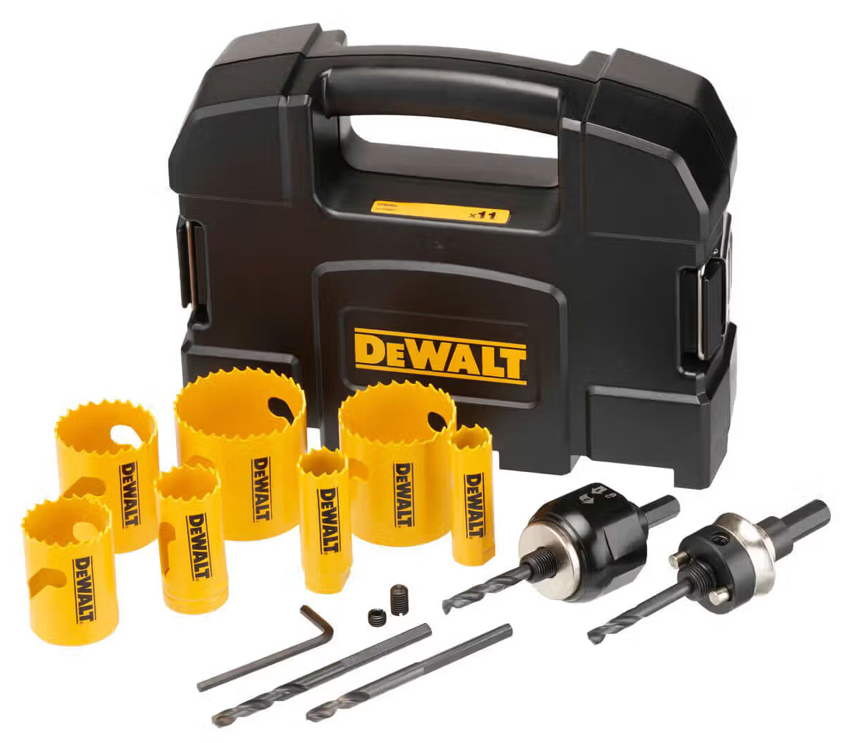 Коронка по металу DeWALT EXTREME BIM 19/22/29/38/44/51/57 мм (DT90355) - Фото 1