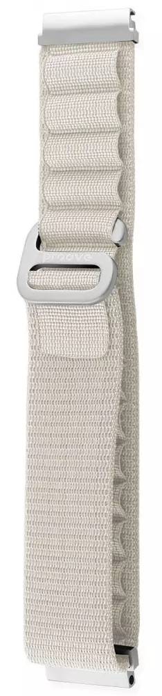 Ремешок для смарт-часов Proove Pulse Loop 22 mm white (WBPLUW22MM14) - Фото 1