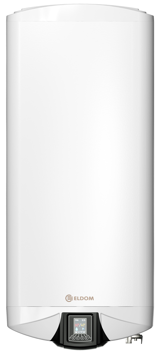 Водонагреватель Eldom Galant 80 2100+1200 W DU080W-W - Фото 1