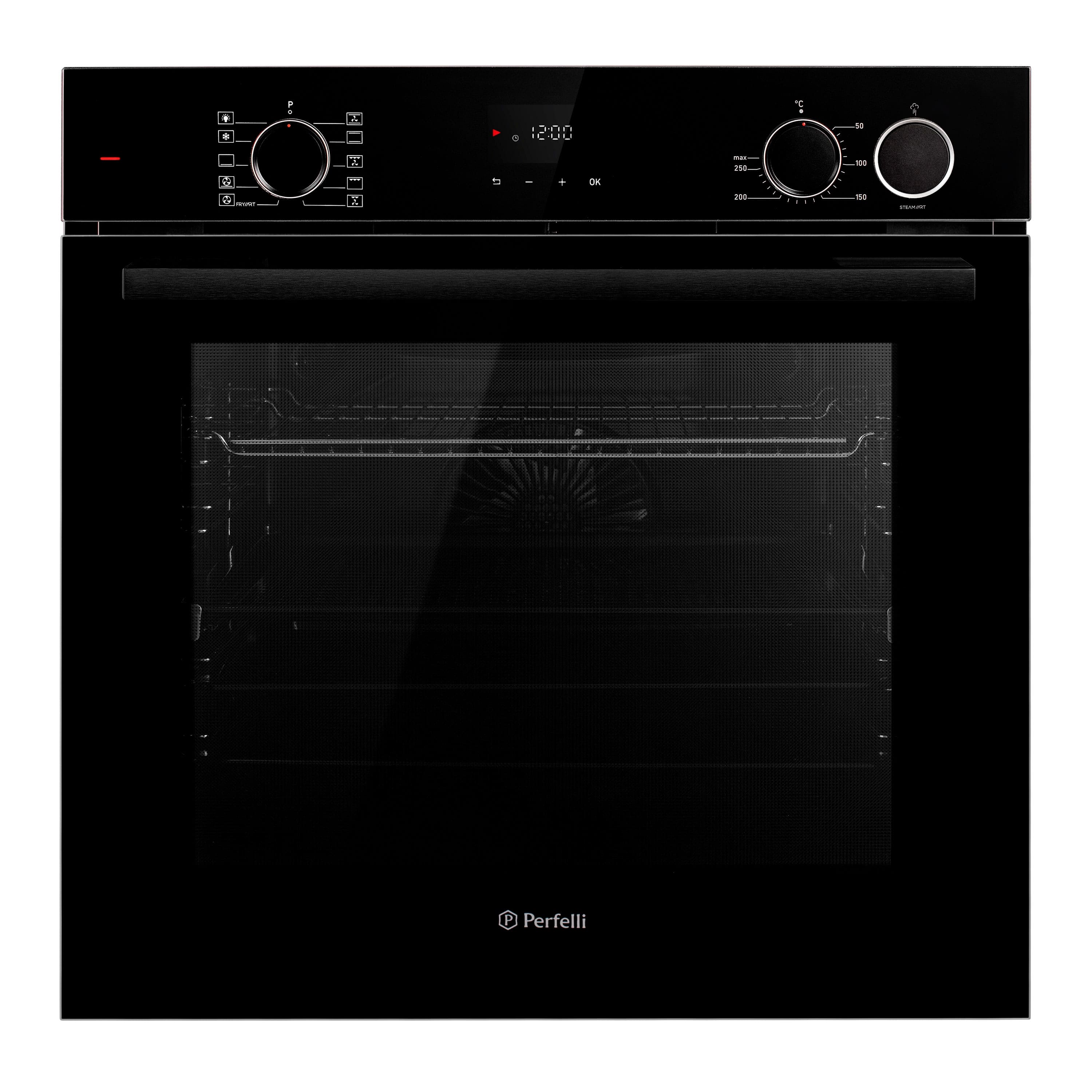 Духова шафа електрична Perfelli DIAMOND 6D10NS NERO - Фото 1