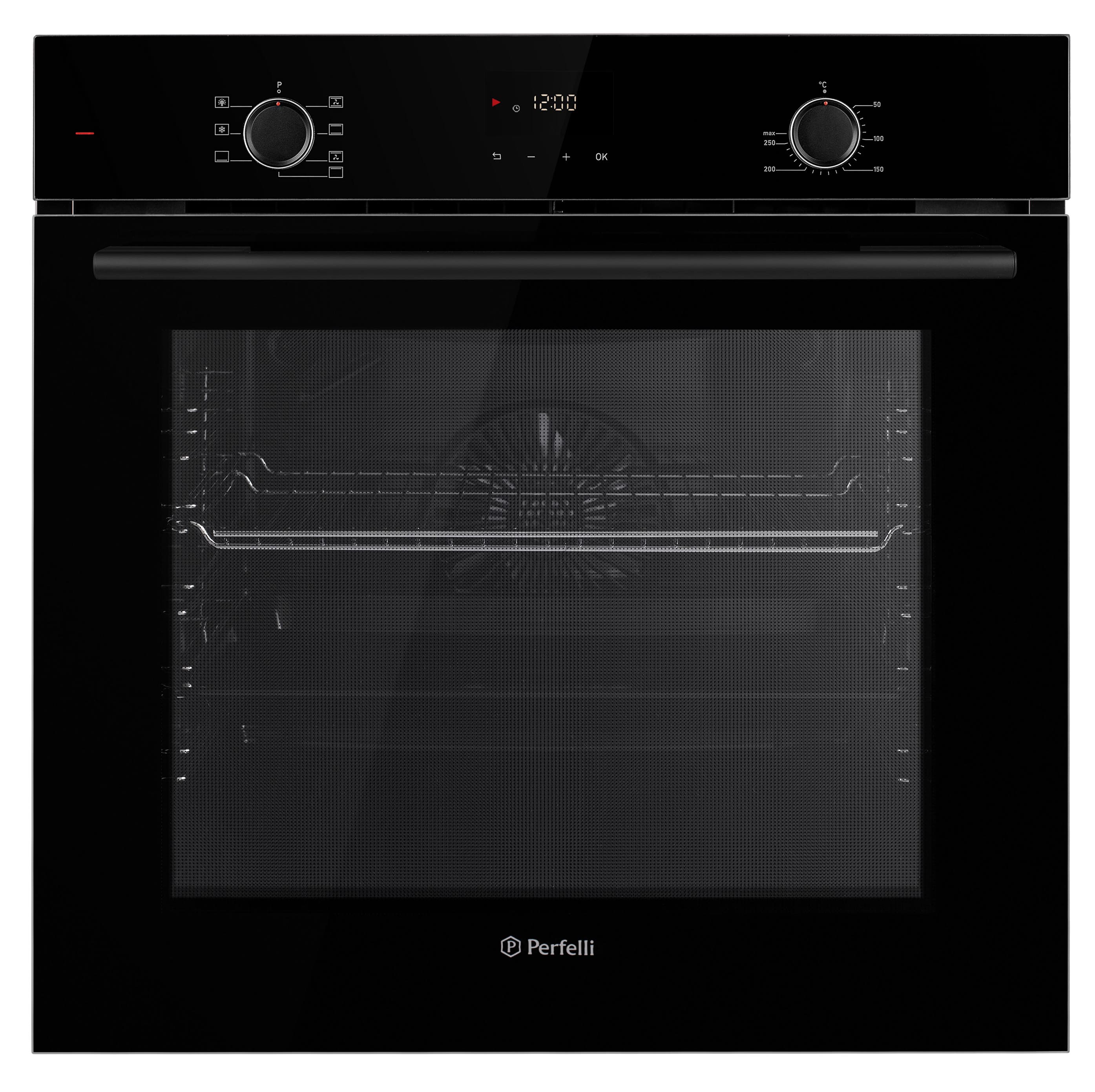 Духова шафа електрична Perfelli PERLA 6D7 NERO - Фото 1
