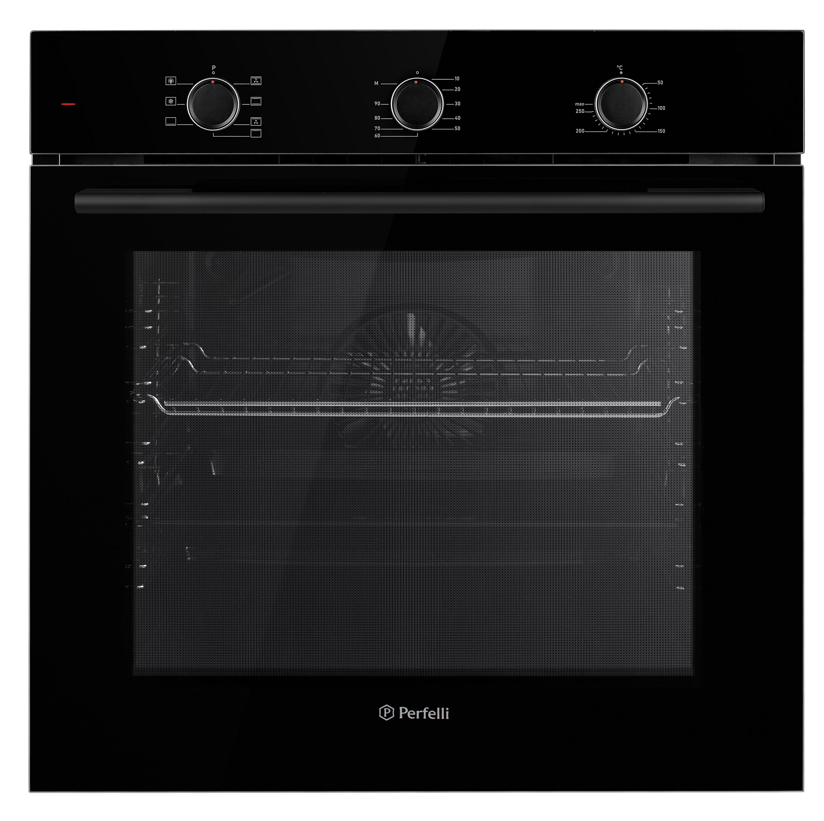Духова шафа електрична Perfelli PERLA 6M7 NERO - Фото 1