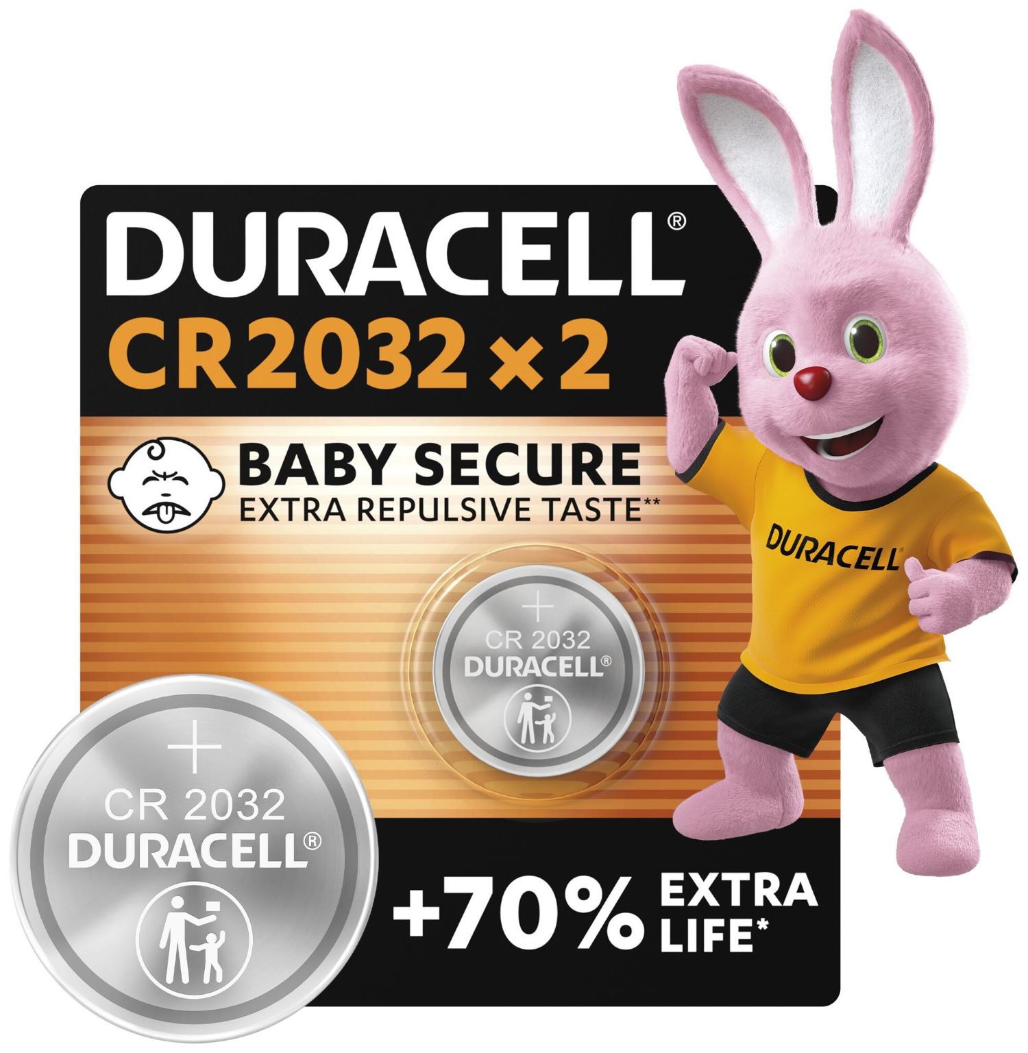 Батарейка тип CR2032 Duracell DL2032 DSN 2шт.