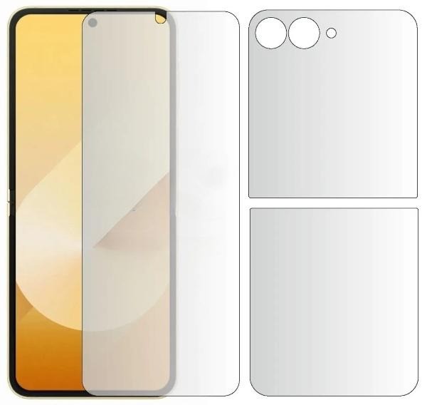 Захисна плівка для смартфону DEVIA під чохол for Samsung Flip 7 FE (DV-SM-FL7FEU) - Фото 1