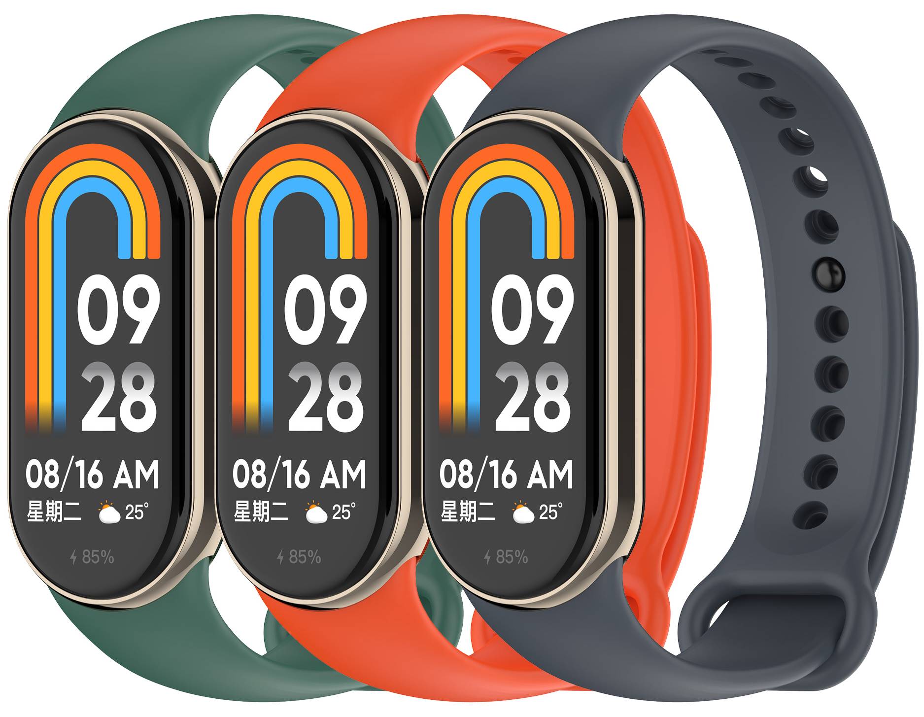 Ремешок для фитнес-браслета ArmorStandart for Xiaomi Mi Band 9/8 Basic (ARM75072) - Фото 1