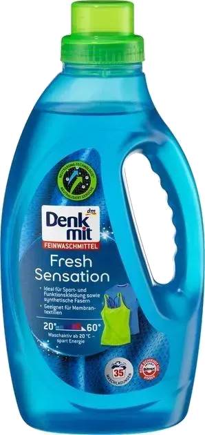 Гель для стирки Denkmit Fresh Sensation 1,5 л (35 стирок) (DWGFS1500) - Фото 1