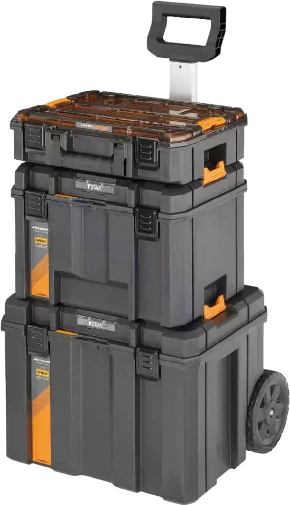 Ящик для інструментів DeWALT TSTAK DWST83347-1M +DWST83346-1M +DWST82968-1M (DWST60452-1) - Фото 1