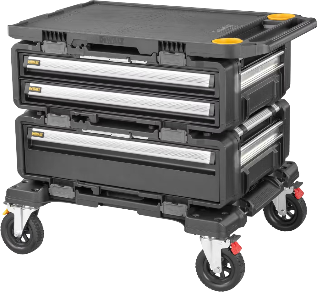 Ящик для інструментів DeWALT комплект 4 в 1 Toughsystem 2.0 DXL (DWST60520-1) - Фото 1
