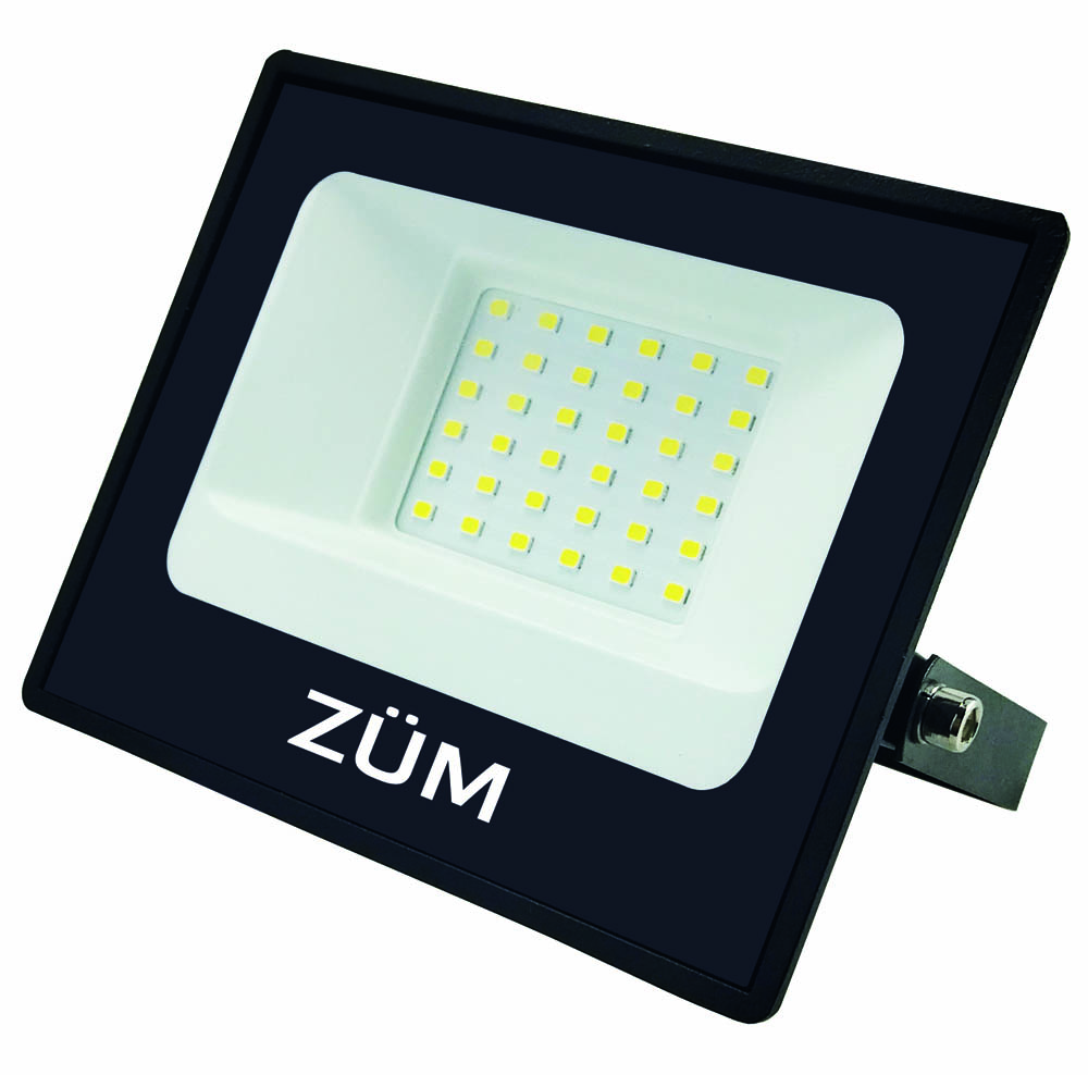 Светодиодный прожектор ZUM F02-30 6400K 2 шт. (000059242) - Фото 1