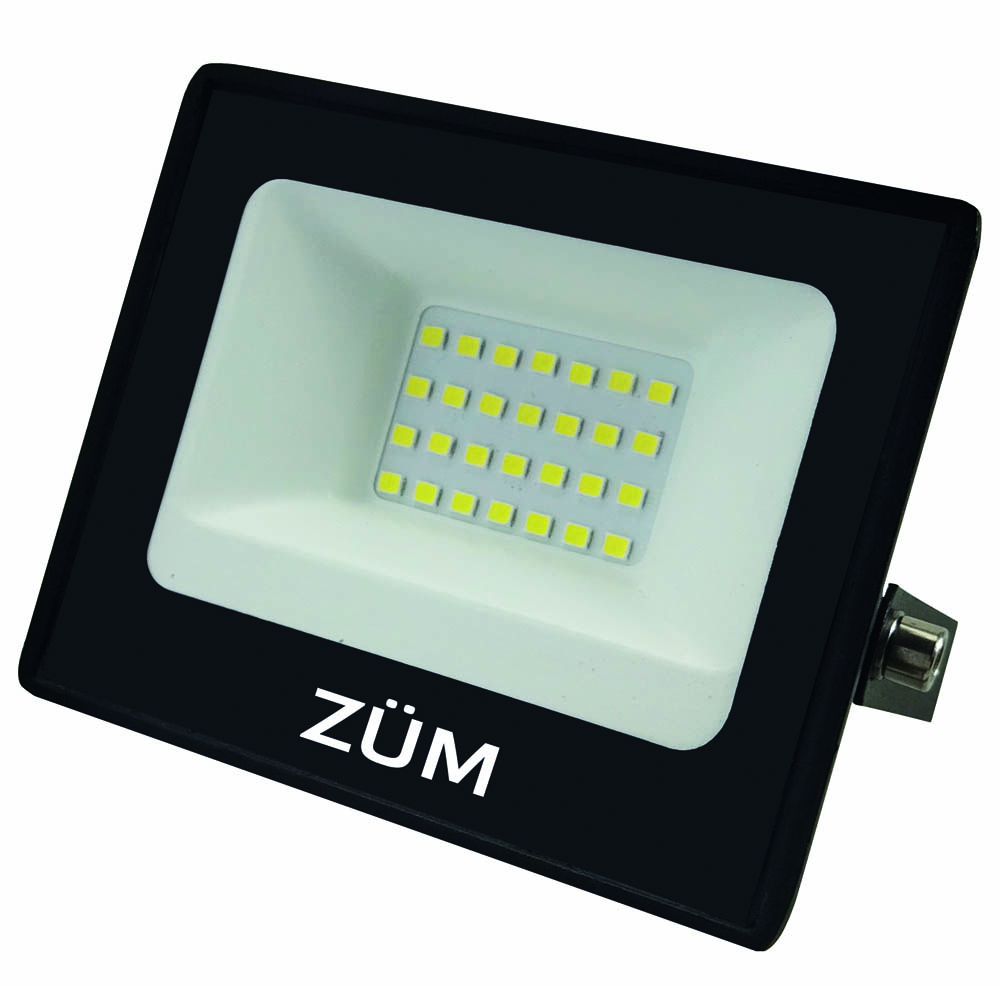 Светодиодный прожектор ZUM F02-20 6400K 3 шт. (000059241) - Фото 1
