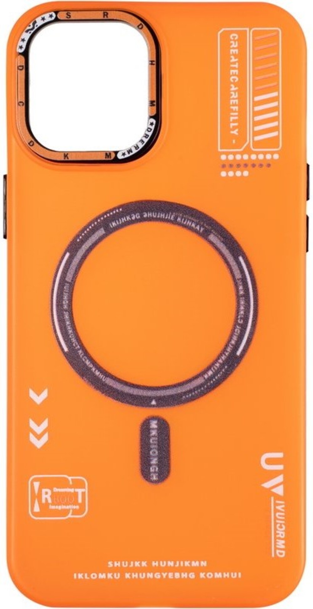 Чохол для смартфону Gelius Resistant Shield (Magsafe) Case for iPhone 12 Pro Max Orange (97241) - Фото 1