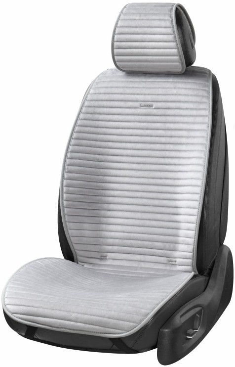 Комплект накидок на сидіння автомобіля Beltex Barcelona Grey 2 шт. (BX83250) - Фото 1