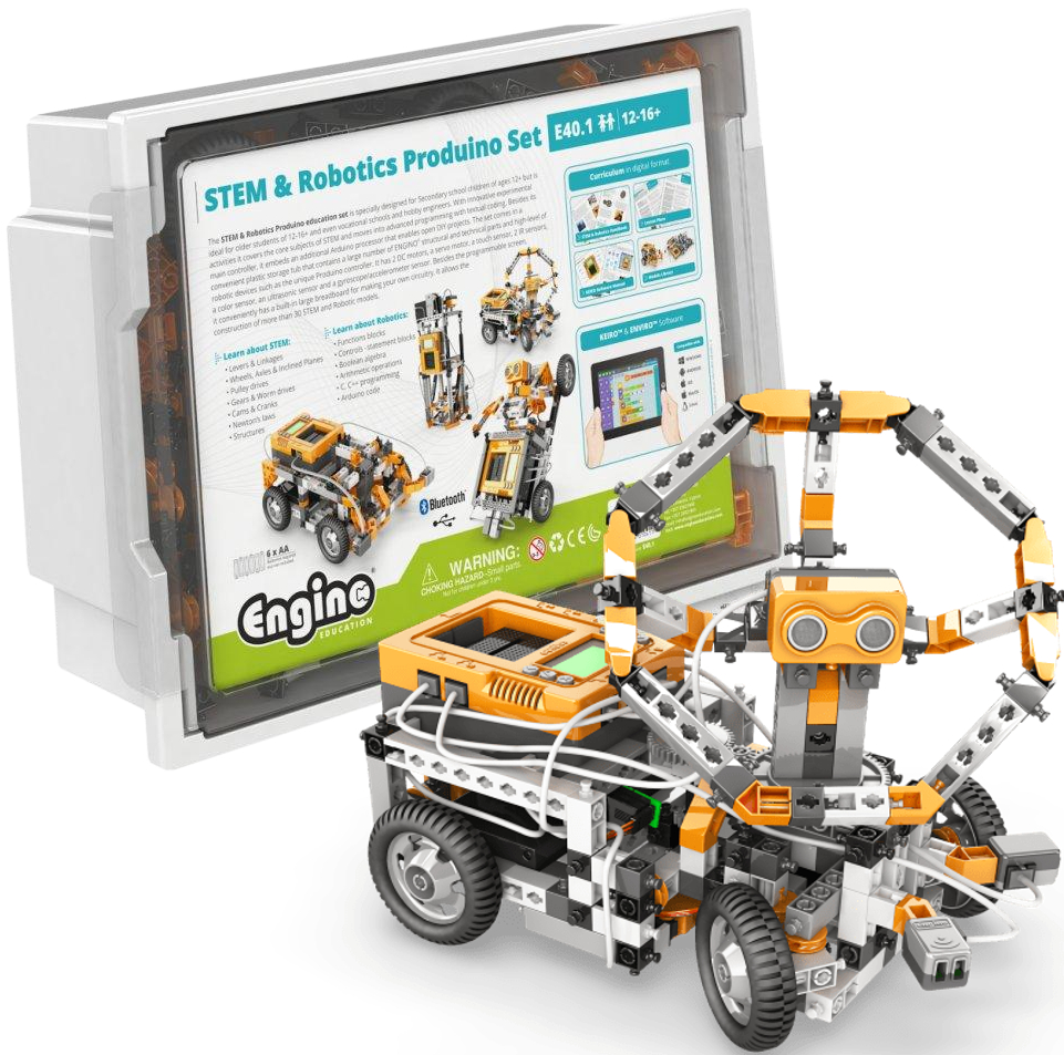 Электронный конструктор Engino Stem& Robotics Produino Set v2 (E40) - Фото 1