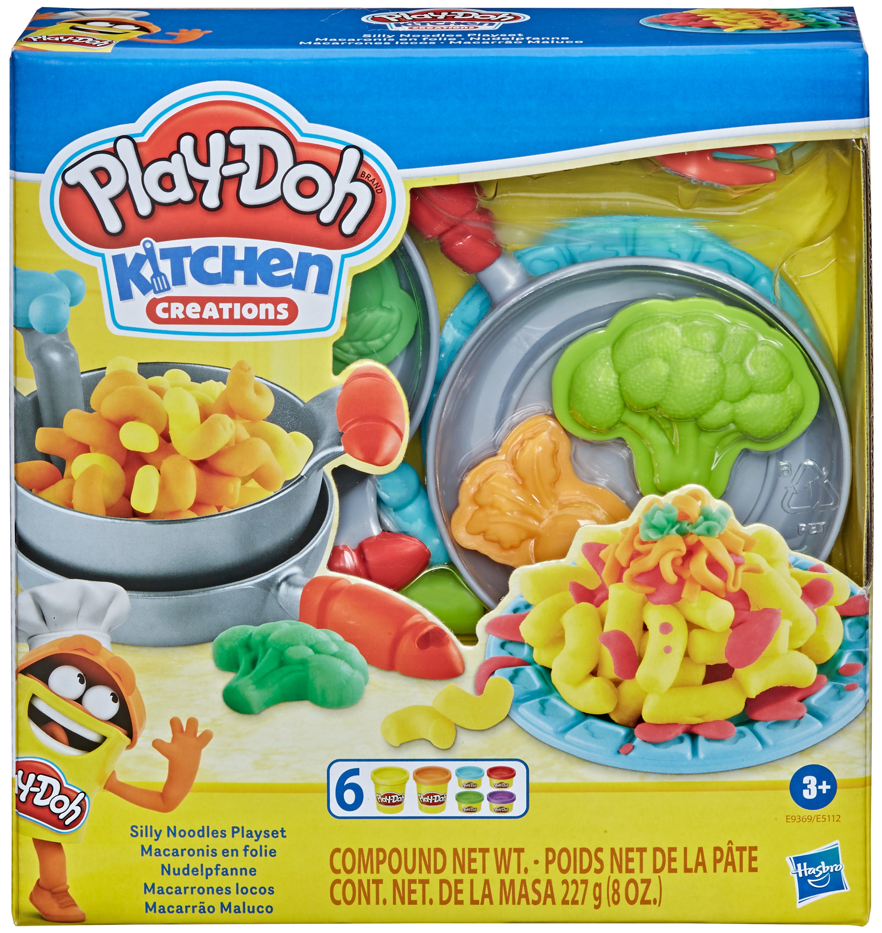 Набори для ліплення Play Doh Hasbro Play-Doh Забавні закуски (E5112_E9369) - Фото 1