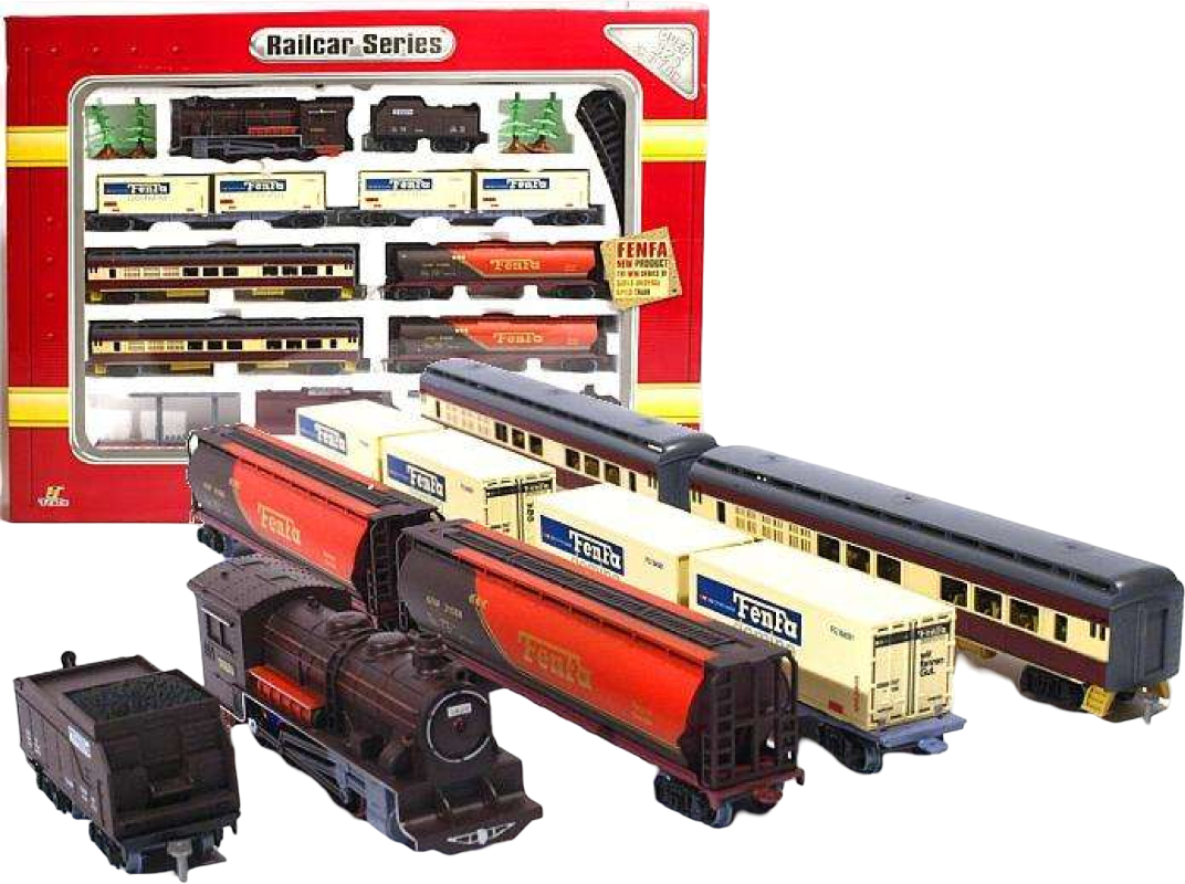 Купить Железнодорожный состав Fenfa 1601А,В - Фото 1 Железнодорожный состав Fenfa 1601А,В - Фото 1