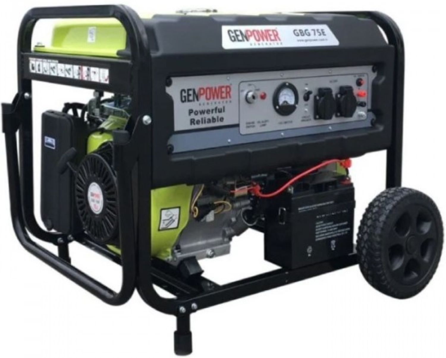 Генератор бензиновий GenPower GBG 75E - Фото 1