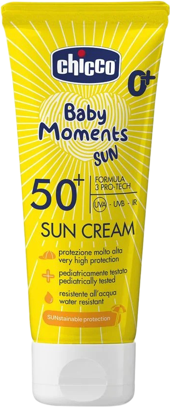 Крем для защиты от солнца детский Chicco 50 SPF 75 мл (11258.00) - Фото 1