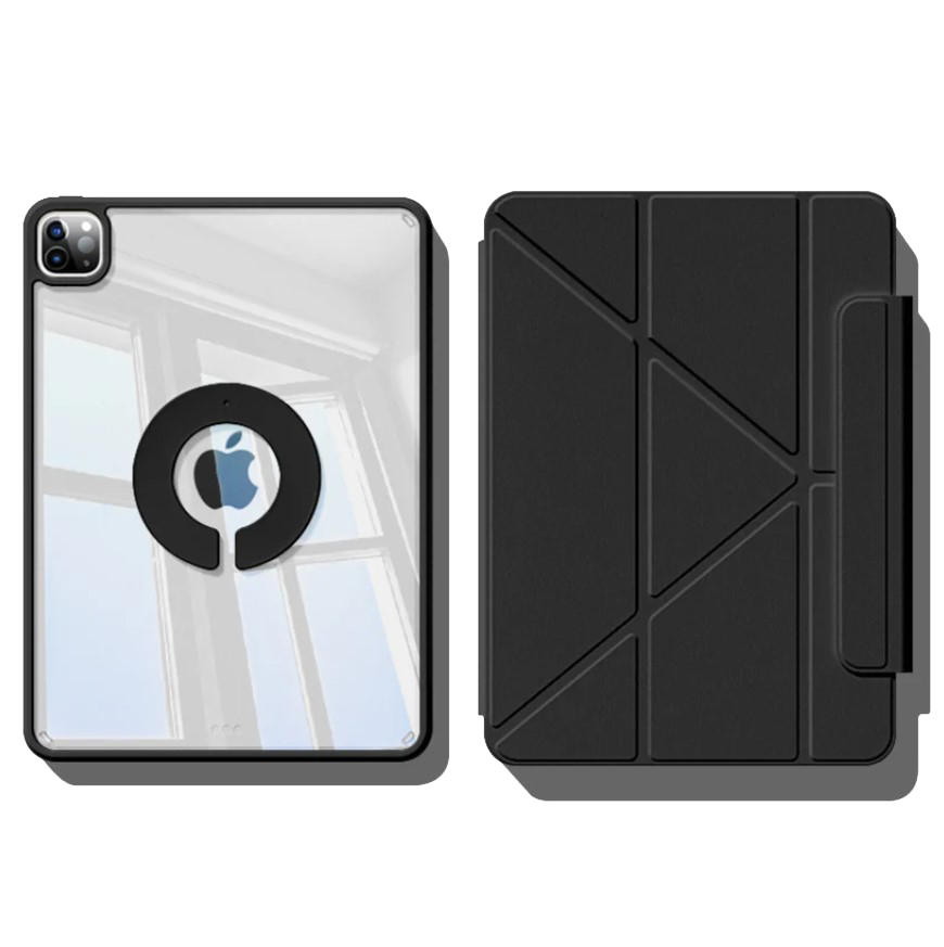 Чехол для планшета BeCover Ultra Slim Origami Flex с креплением Apple iPad Pro 12.9 2020/2021/2022 Black (712979) - Фото 1