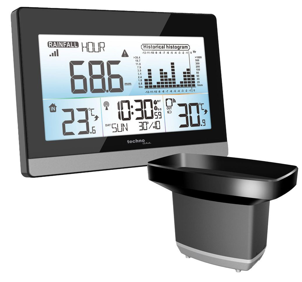 Метеостанция Technoline Black (WS9016) - Фото 1