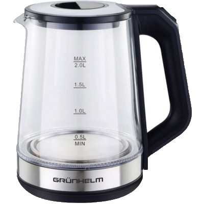 Уценка - Электрический чайник Grunhelm EKG-2313 Black - Фото 1
