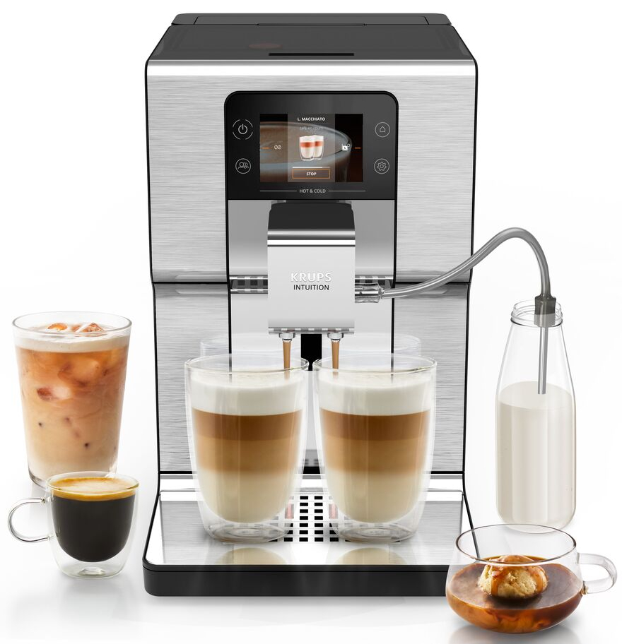 Кавомашина Krups EA879EE0  Intuition Hot & Cold