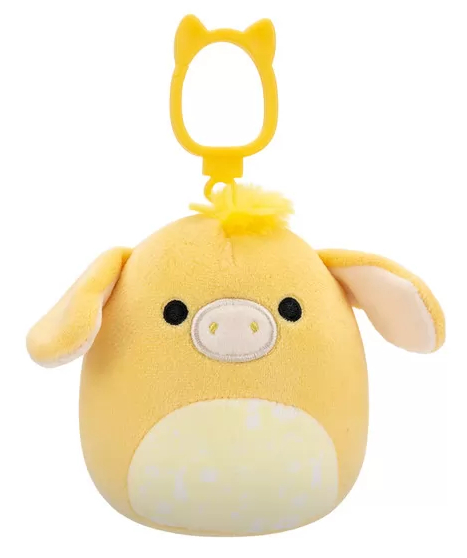 Мягкая игрушка брелок SQUISHMALLOWS ОСЛИК ГЕВИН 9 см (SQCP00461) - Фото 1