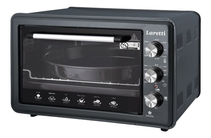 Печь электрическая LARETTI LR-EC3909 Graphite - Фото 1